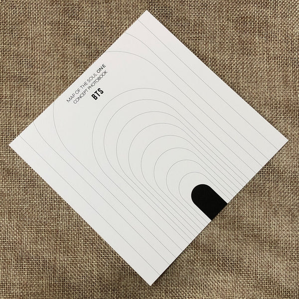 BTS SUGA [ MAP OF THE SOUL MOS ON:E Concept Book ] Square Postcard / New / Gift