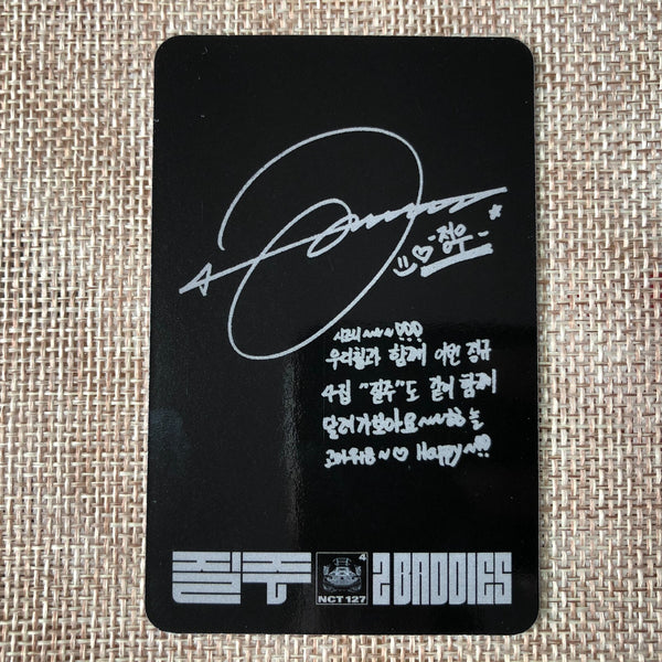 NCT 127 JUNGWOO [ BADDIES ] Official Photocard, Faster Ver / New / Gift