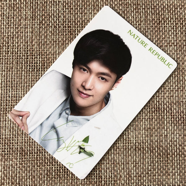 EXO LAY [ Nature Republic ] Official Limited Photocard, EXO-K / New, Rare / Gift