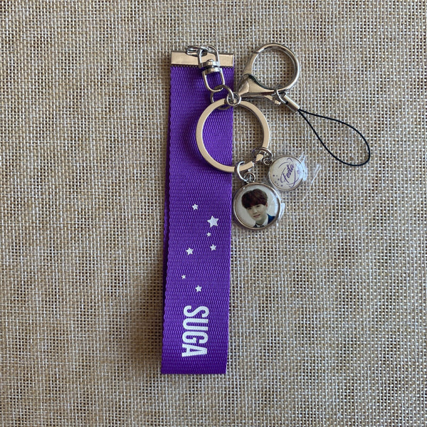 BTS SUGA [2017 Home Party Festa] Official Strap Keyring Keychain, Goods / Gift