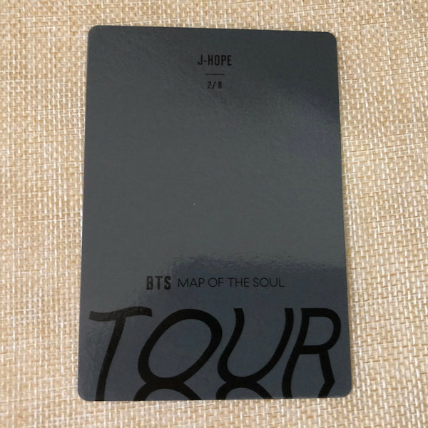 BTS J-HOPE 2/8 [ Map Of The Soul Tour ] Official Mini Photocard / New / Gift