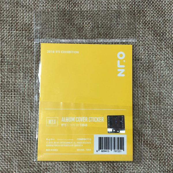 BTS [Oh, always] Official Wings : W Album Cover Sticker, 2018 Exhibition / Gift