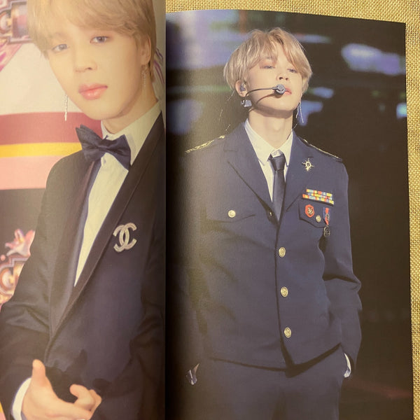 BTS JIMIN [IN THE SNOW Exhibition] Photobook Little Blossom, 44 pg 21x29cm /+G