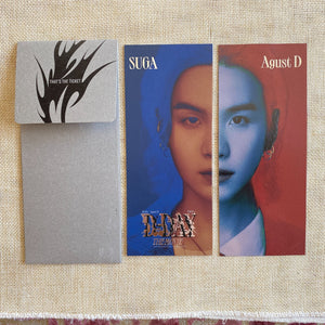 BTS SUGA [That's The Ticket] Official Photo Ticket Set, Movie AGUST D / Gift