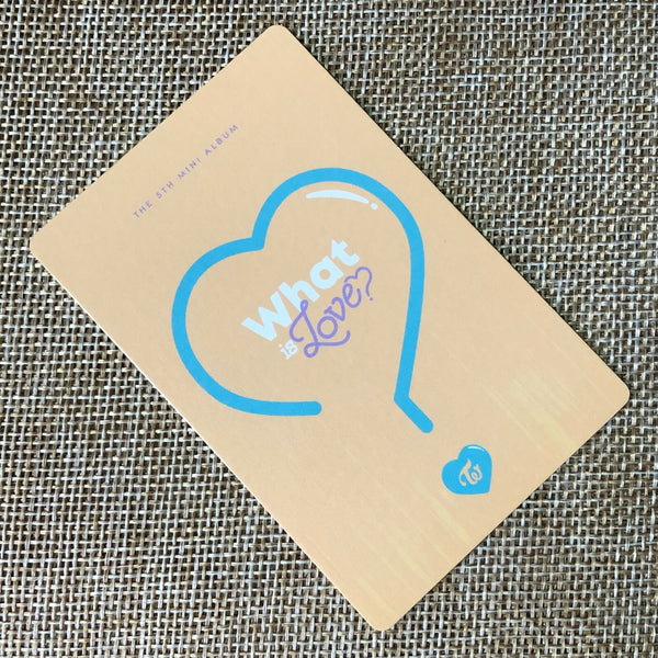 TWICE SANA [ What is Love Pre-Order ] Official Photocard, 5th Mini / New / Gift