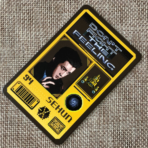 EXO SEHUN [Don't Fight the Feeling] Official ID Photocard, Expansion / Gift