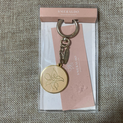 BTS GROUP [Love Myself Collab Smeraldo] Official Keyring Goods / New, Rare /+G