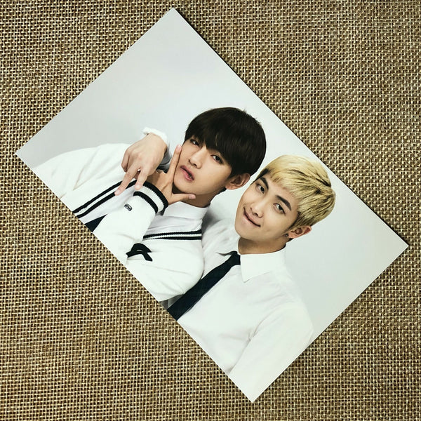 BTS V RM 5/7 [ 3rd Muster ARMY.ZIP ] Official Postcard Photo / New / Gift