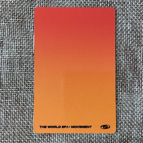 ATEEZ YEOSANG [THE WORLD EP.1 : MOVEMENT] Official Photocard, Z Ver. / Gift