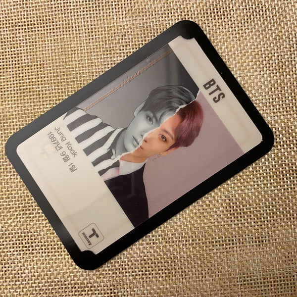BTS JUNGKOOK #1 [ 2019 CU T-Money Transparent ] Official Photocard / New / Gift