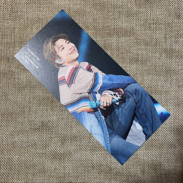 BTS RM [ Speak Yourself Seoul The Final DVD ] Official Bookmark / New / Gift