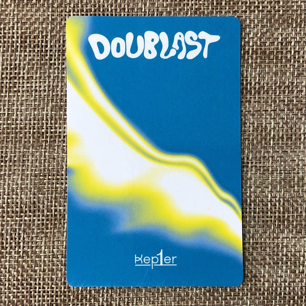 KEP1ER YESEO [ DOUBLAST ] Official Photocard, 2nd Mini Blue Blast / New / Gift