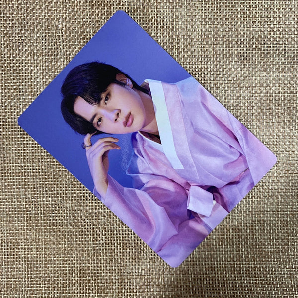 BTS JIN 14/56 [ 2021 Dalmajung Official Mini Photocard ] New, Rare /+Gift