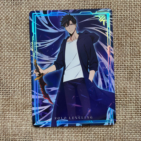 Solo Leveling SL01-01 Sung Jin-woo / AR Card (1pc) / Authentic Ultra Rare / Gift