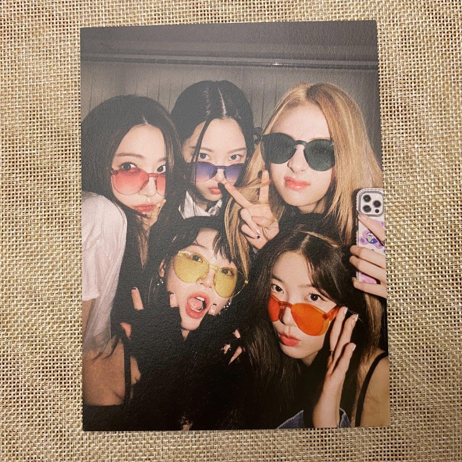 LE SSERAFIM GROUP #1 [ANTIFRAGILE] Official Postcard Photocard, 2nd Mini / Gift