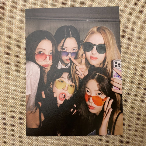 LE SSERAFIM GROUP #1 [ANTIFRAGILE] Official Postcard Photocard, 2nd Mini / Gift