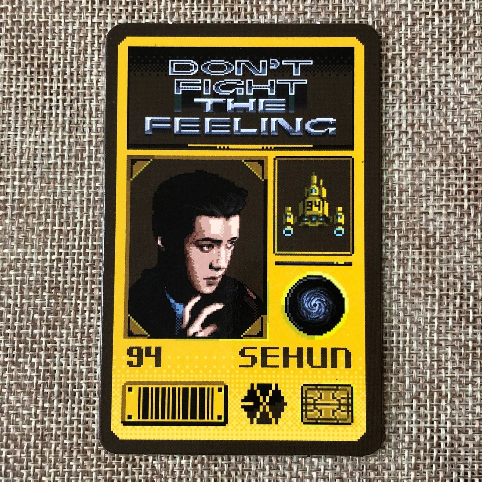 EXO SEHUN [Don't Fight the Feeling] Official ID Photocard, Expansion / Gift