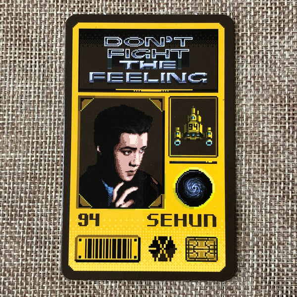 EXO SEHUN [Don't Fight the Feeling] Official ID Photocard, Expansion / Gift