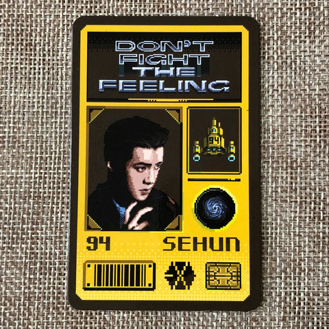 EXO SEHUN [Don't Fight the Feeling] Official ID Photocard, Expansion / Gift