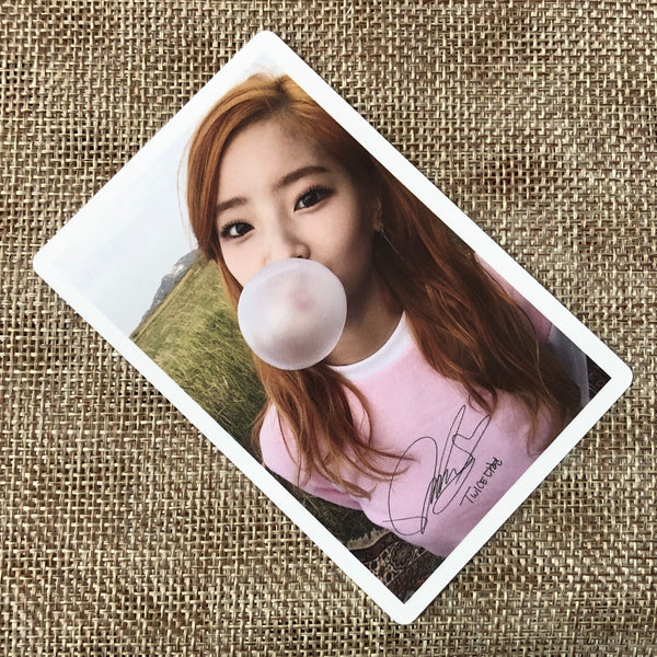 TWICE DAHYUN [ Twicecoaster LANE 1 ] Official Pre-Order Photocard / New / Gift