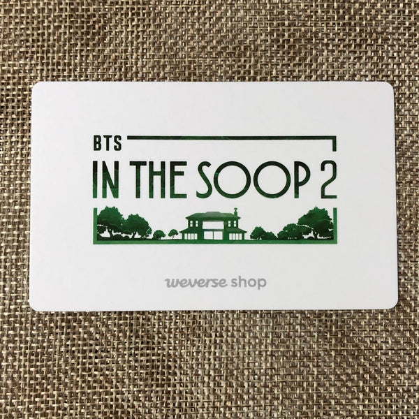 BTS V TAEHYUNG [IN THE SOOP 2 Weverse Early Bird] Official Photocard / Gift