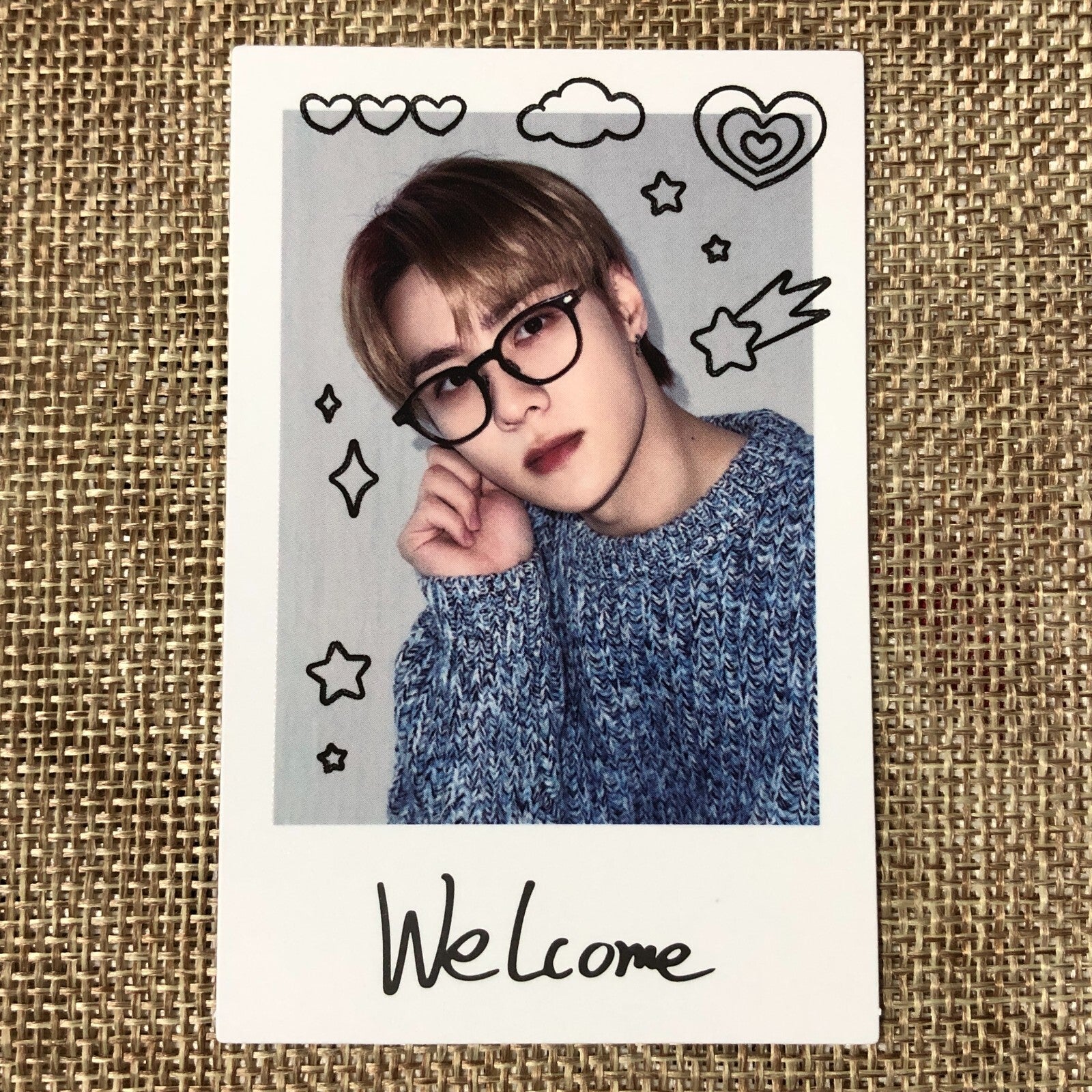 NCT KUN [ HOME TO THE NCT UNIVERSE ] Official Polaroid Photocard / New / Gift