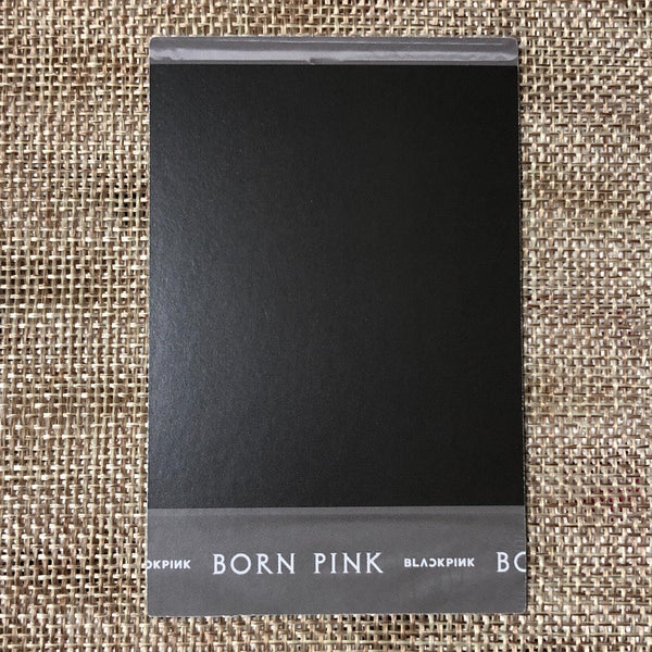 BLACKPINK JENNIE [ Born Pink ] Official Photocard, Gray Ver. / New / Gift