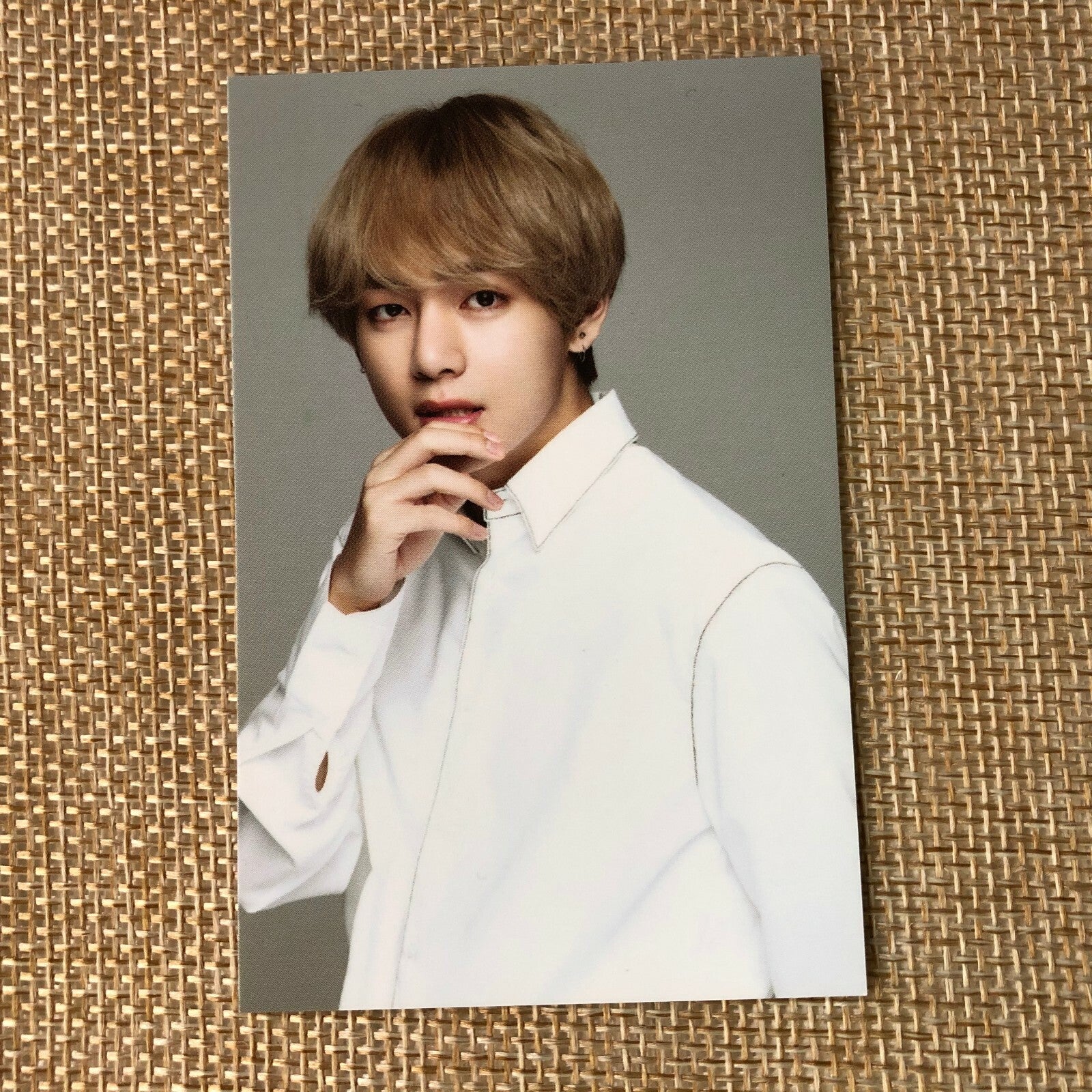 BTS V #1 [ VT Think Your Teeth ] Official Photocard, Black White / New / Gift