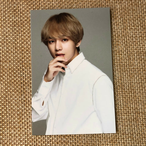 BTS V #1 [ VT Think Your Teeth ] Official Photocard, Black White / New / Gift