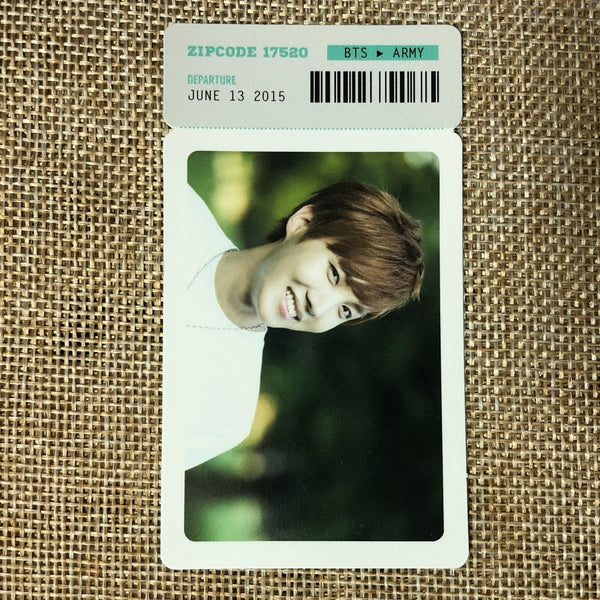 BTS J-HOPE [2nd Muster 17520] Official Photocard Photo Ticket / New, Rare / Gift