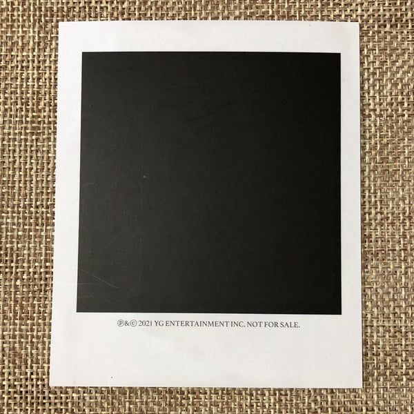 BLACKPINK ROSE [-R-] Official Polaroid Photocard, R Special Edition / New / Gift