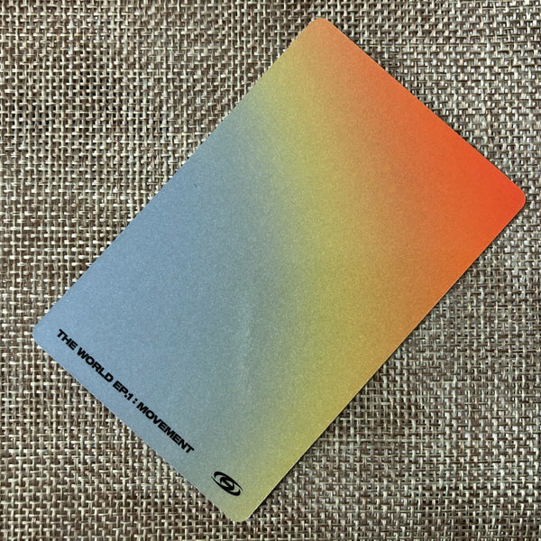 ATEEZ SEONGHWA [THE WORLD EP.1 : MOVEMENT] Official Photocard, Z Ver / Gift