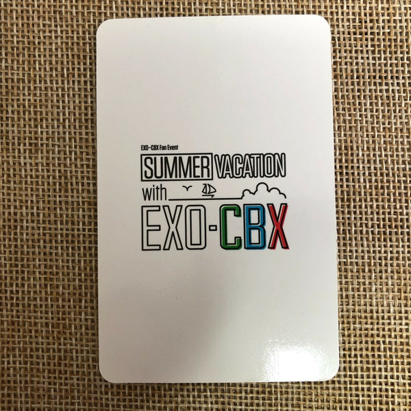 EXO XIUMIN [ CBX Summer Vacation Fanmeet ] Official Photocard / New / Gift