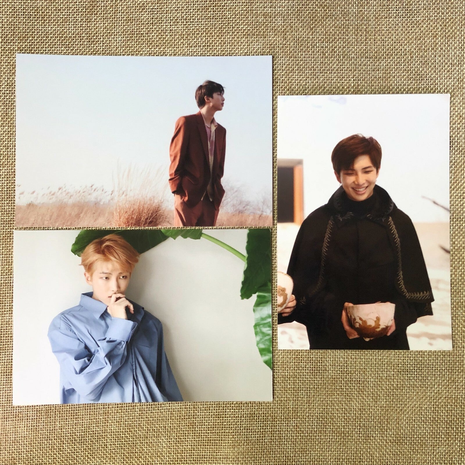 BTS RM #11 [ Oh, always Exhibition ] Official Live Photo Set of 3 / New / Gift