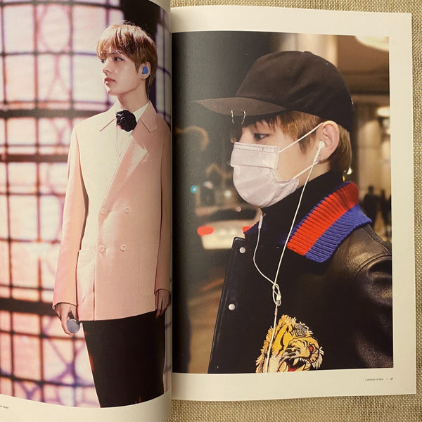 BTS V [Portrait Of The Violet Exhibition] Photobook, 64 pg 21x29 cm / New / Gift