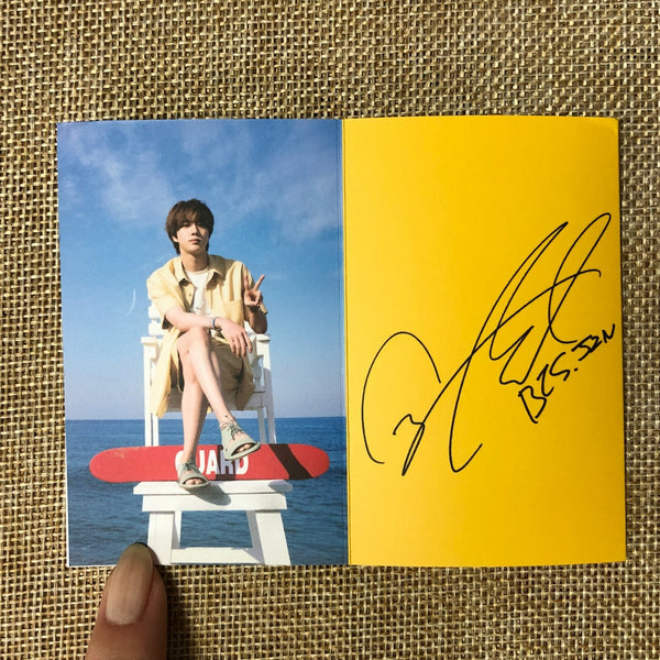 BTS JIN [ Butter ] Official Folded Message Card Photocard / New / Gift