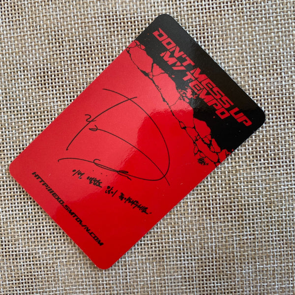 EXO D.O [Don't mess up My Tempo] Official Photocard, Vivace 5th / New, Rare /+G