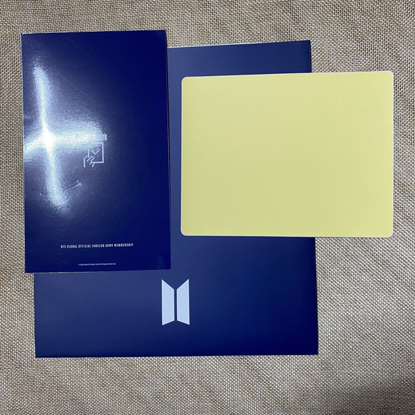 BTS SUGA [Fanclub ARMY 8th Membership Kit] User Guide + Key Sticker + Poster /+G