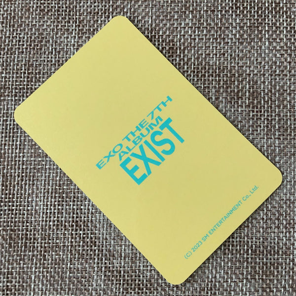 EXO CHEN [ EXIST ] Official Photocard, 7th Album C Ver. / New / Gift