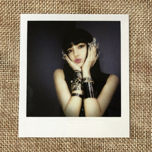 BLACKPINK LISA #2 [ LALISA ] Official Polaroid Photocard, Black Ver / New / Gift