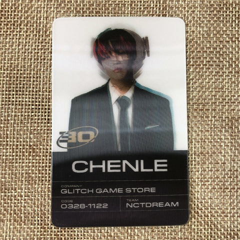 NCT DREAM CHENLE [GLITCH MODE] Official Lenticular Photocard, Scratch / Gift