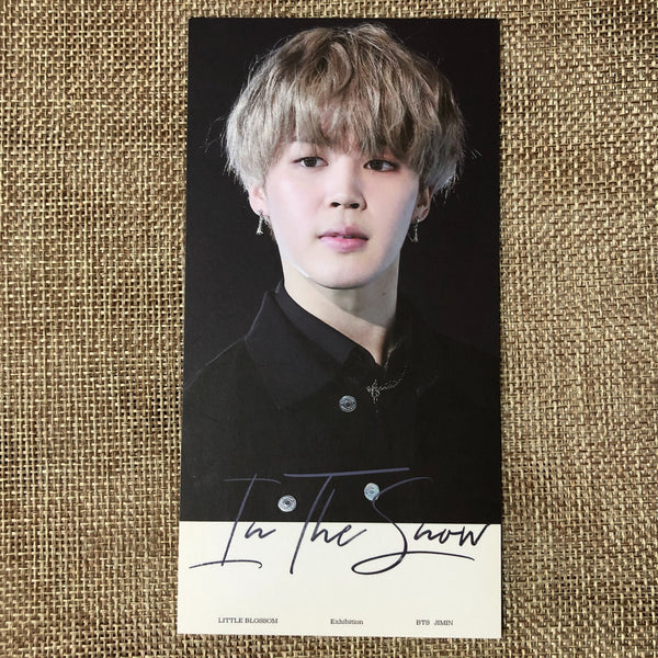 BTS V JIMIN [ In The Show Exhibition ] Ticket Photocard / New, Rare / Gift