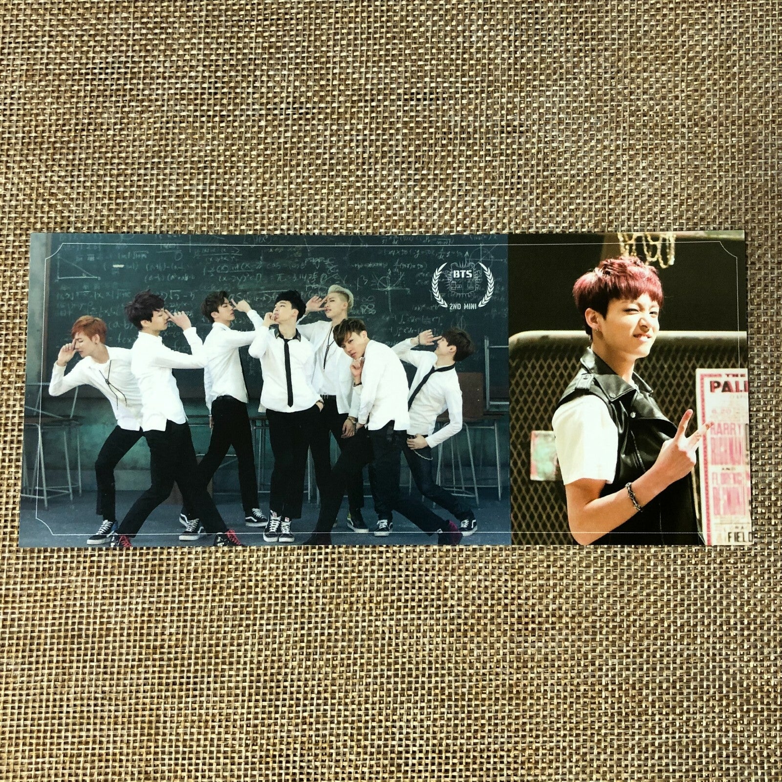 BTS JUNGKOOK #1 [ SKOOL LUV AFFAIR ] Official Photocard, 2nd Mini / New / Gift