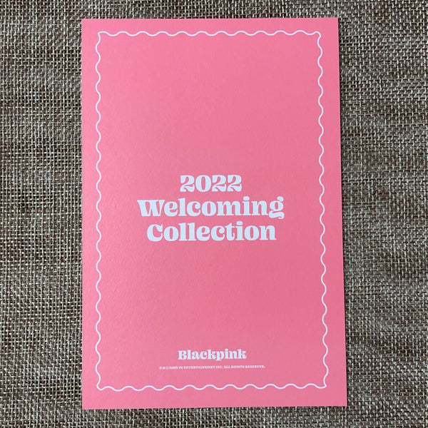 BLACKPINK LISA [ 2022 Welcoming Collection ] Official Postcard Set / New / Gift