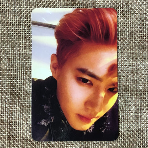 EXO SUHO [ Lotto ] Official Photocard, 3rd Album Chinese Ver / New / Gift
