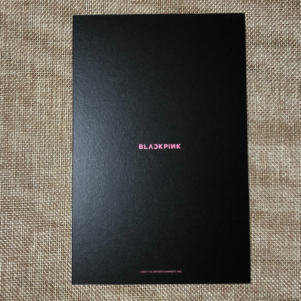 BLACKPINK GROUP #2 [Pop-Up Store As If It's Your Last] Official Postcard / Gift