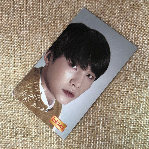BTS SUGA #2 [ BBQ ] Official PhotoCard / New / Gift