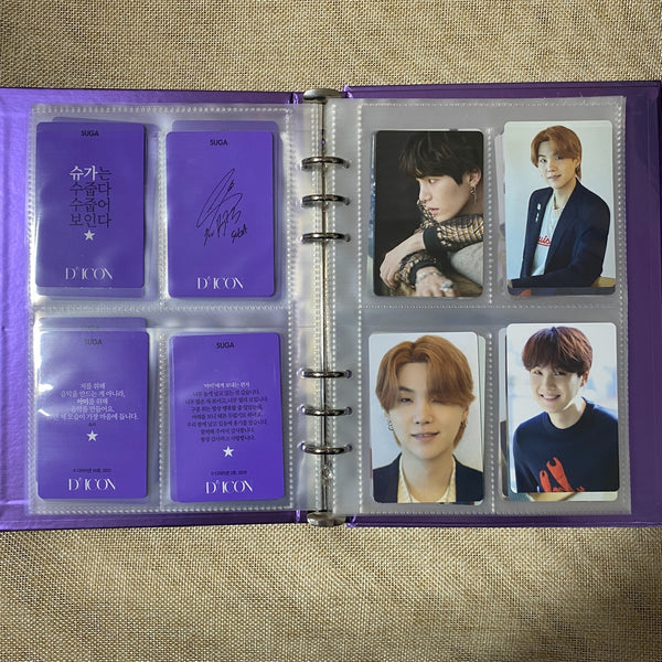 BTS [Dion 101 Photocard Full set] Binder + 100 photocard + 1 postcard / Gift