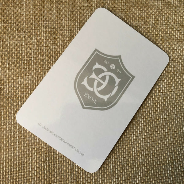 EXO CHEN LOGO [ Ace 2020 Fanclub ] Official Photocard / New, Rare / Gift