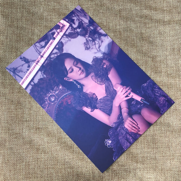 BLACKPINK JISOO #1 [ THE SHOW DVD ] Official Postcard Poster / New / Gift